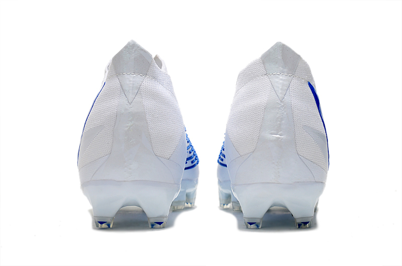 New adidas Predator Edge Geometric.1 FG White Blue High Top Football Boots