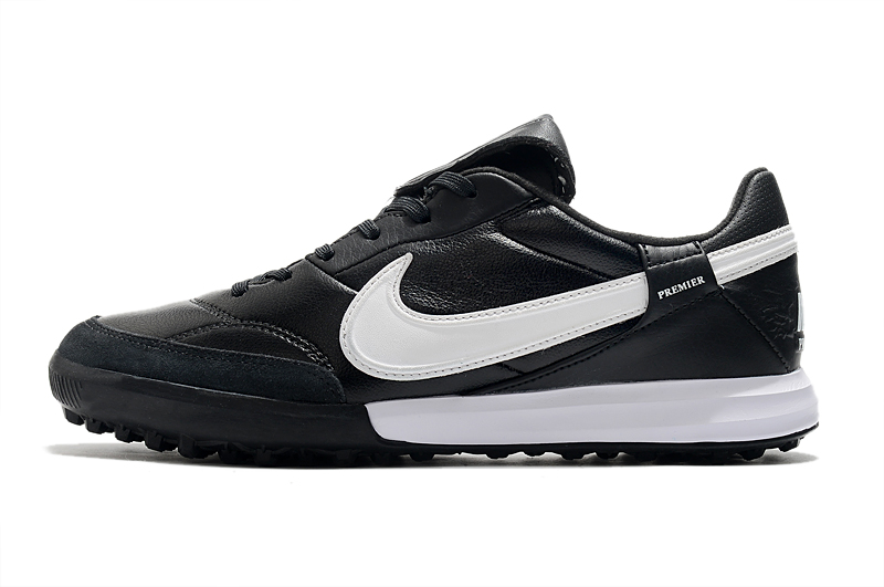 Nike The Premier III TF Black White Spike Football Boots