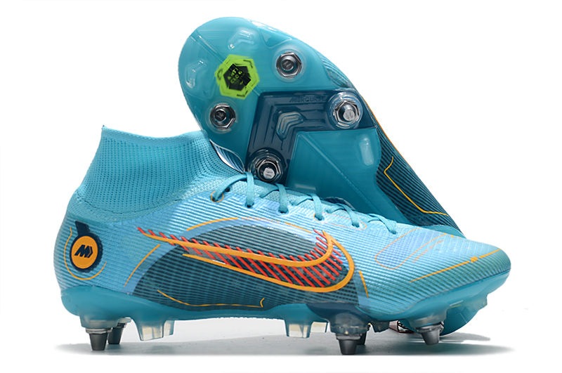 Selling Nike Mercurial Superfly VIII Elite SG PRO Anti Clog Blue Football Boots