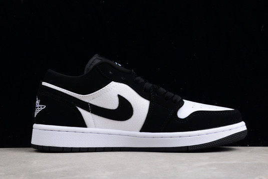 2022 New Bestseller Air Jordan 1 Low Black White -553558-001