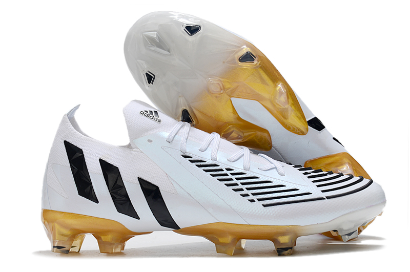 2022 Adidas Predator EDGE GEOMETRIC.1 FG Black White Football Boots-05