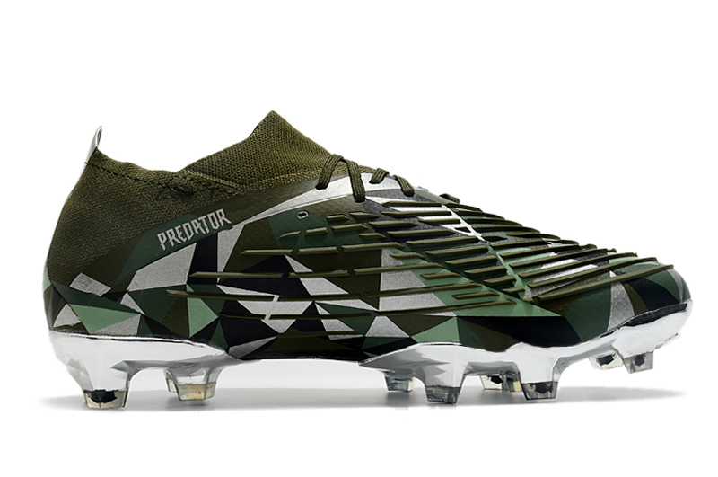 2022 Hot Sale Adidas PREDATOR EDGE.1 LOW FG Army Green Football Boots Right