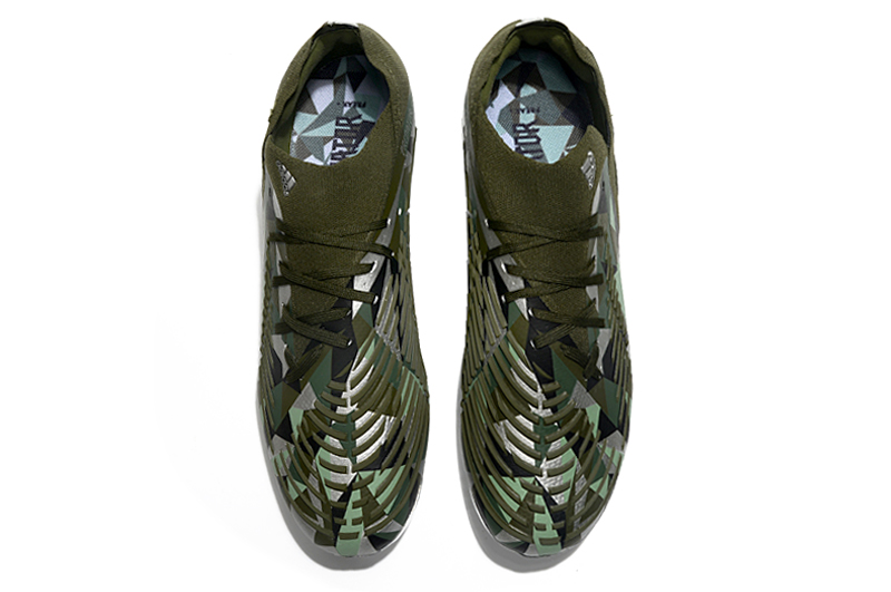 2022 Hot Sale Adidas PREDATOR EDGE.1 LOW FG Army Green Football Boots