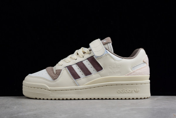 2022-adidas-Forum-Low-Fleece-White-Brown-GY4126-For-Sale
