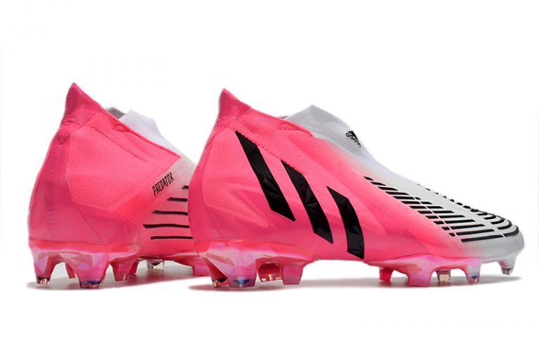 2022 new adidas Predator Edge+ FG black and pink football boots