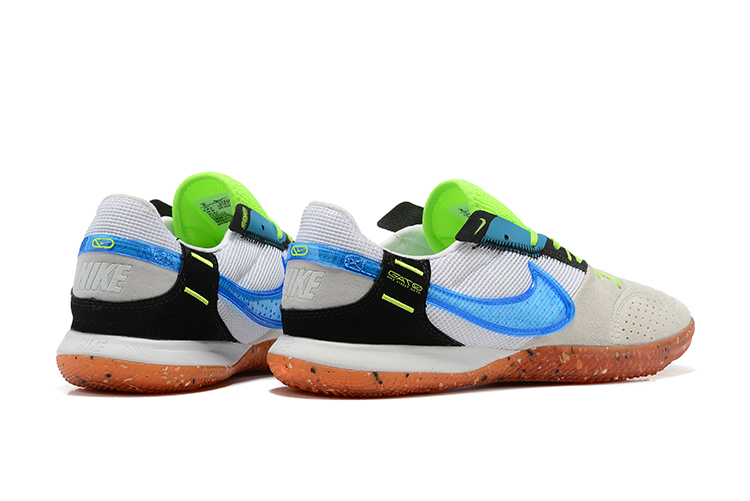 New Nike Streetgato Small Field Grey Blue Football Boots