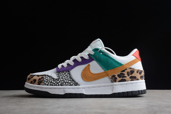 new-2022-nike-dunk-low-se-patchwork-white-multicolor-shoes-dn3866-100