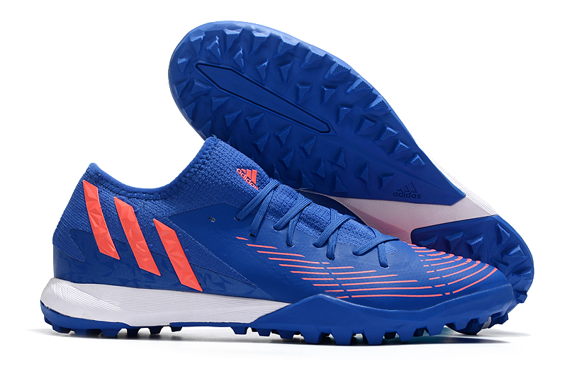 2022 adidas Predator Edge.3 Low TF Blue Men's and Women's Football Boots-04
