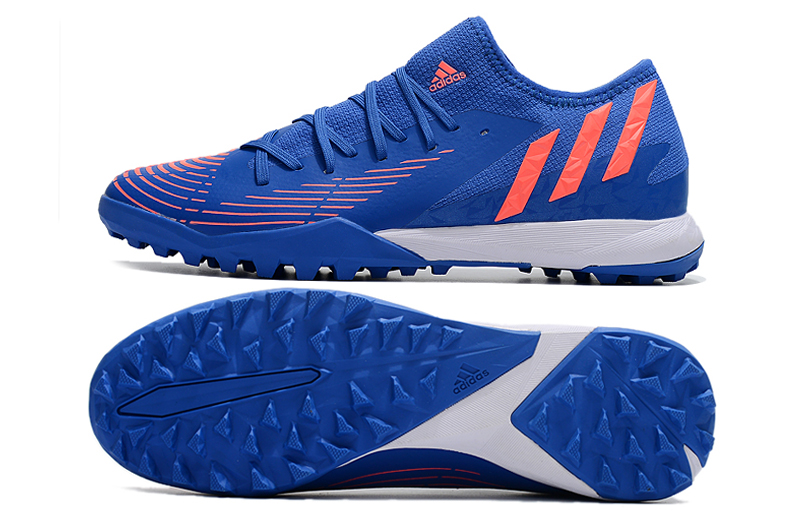 2022 adidas Predator Edge.3 Low TF Blue Men's and Women's Football Boots-05