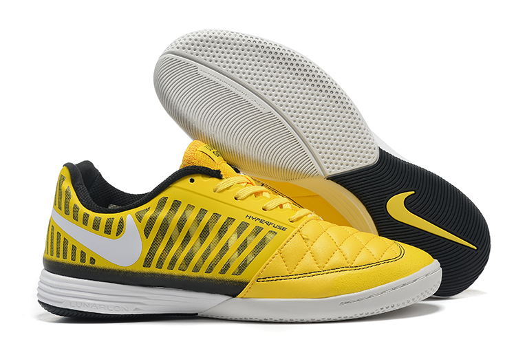 New Nike Lunar Gato II IC yellow football boots-03