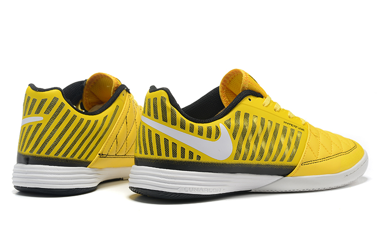 New Nike Lunar Gato II IC yellow football boots