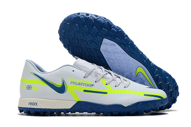 Nike React Phantom GT2 Pro TF Super Running Knit Grass Spike Football Boots