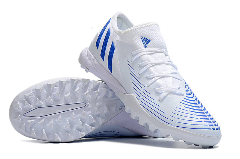 adidas Predator Edge.3 Low TF White Blue Football Boots for Men and Women