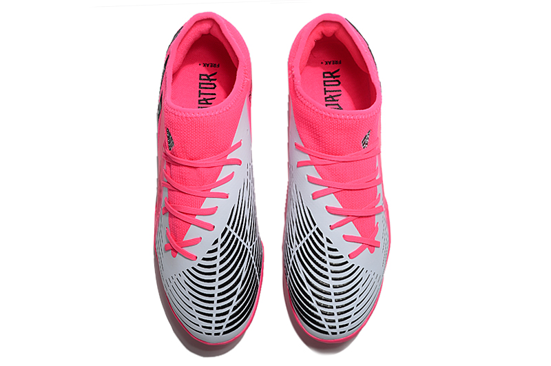 adidas Predator Edge.3 Low TF White Pink Football Boots