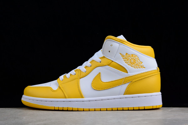 best-selling-air-jordan-1-mid-white-yellow-basketball-shoes-bq6472-117