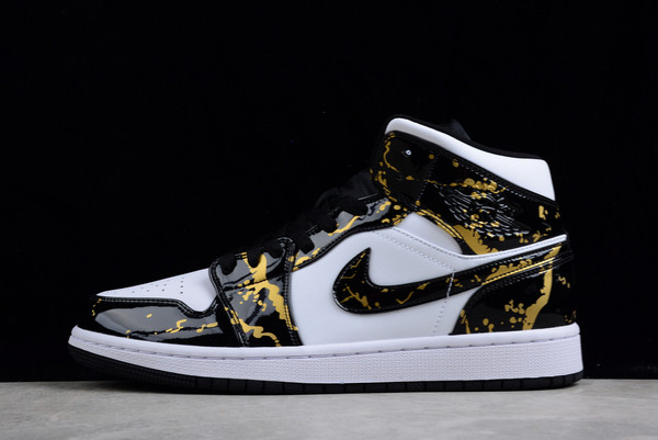 new-2022-air-jordan-1-mid-black-white-metallic-gold-554724-132