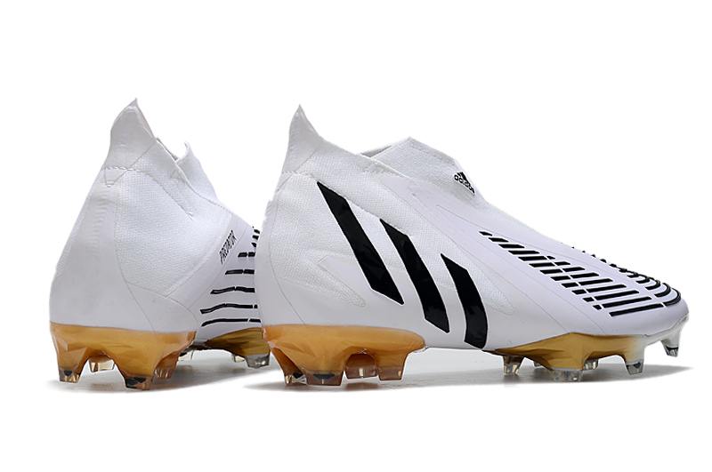 2022 adidas Predator Edge+ FG Black and White Football Boots-04