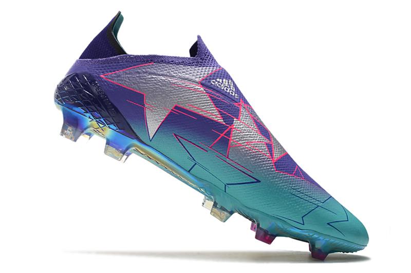 Adidas X SPEEDFLOW+ FG Purple Blue Football Boots-02