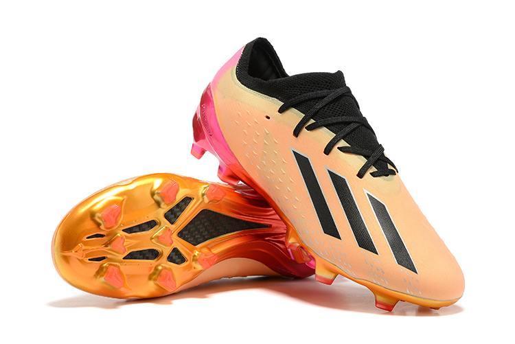 Adidas X Speedportal .1 World Cup Boots FG Orange Black Football Boots-05