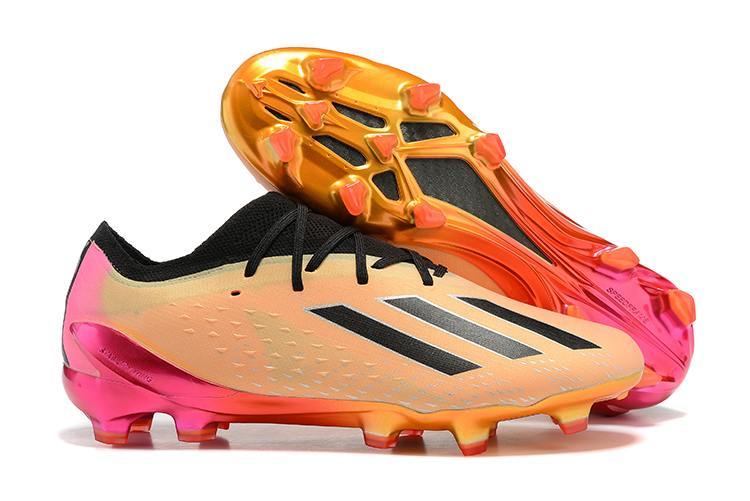 Adidas X Speedportal .1 World Cup Boots FG Orange Black Football Boots-08