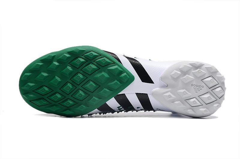 New Adidas Predator Freak+TF Green Broken Nail Football Boots-06