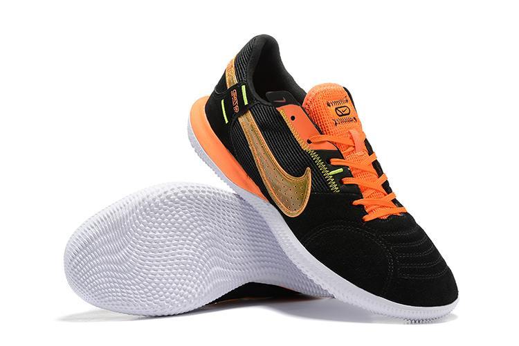 Nike Streetgato orange black football boots-02