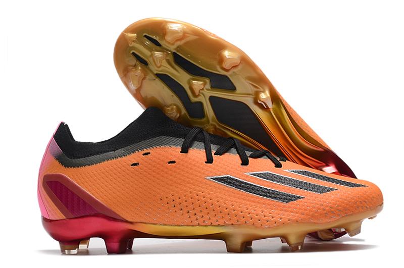 2022 Adidas X Speedportal .1 FG Orange Football Boots-04