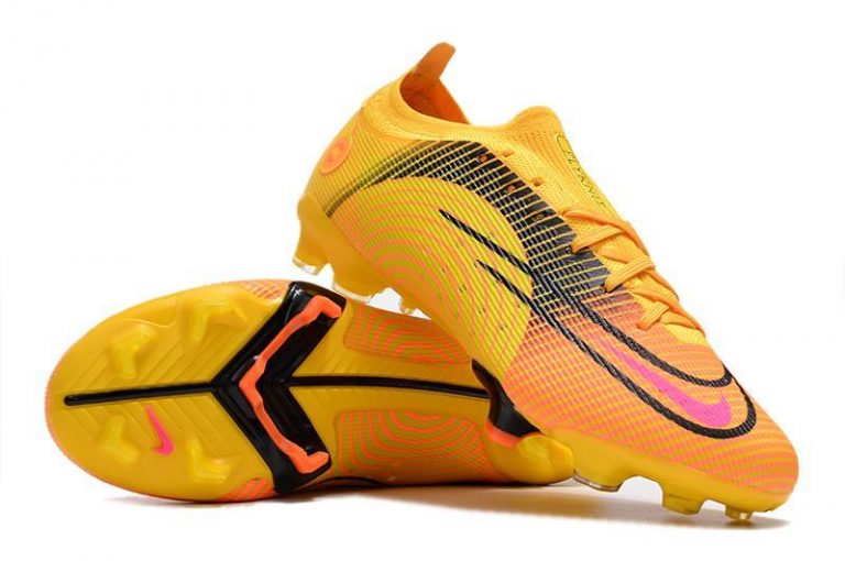 yellow football boots nike
