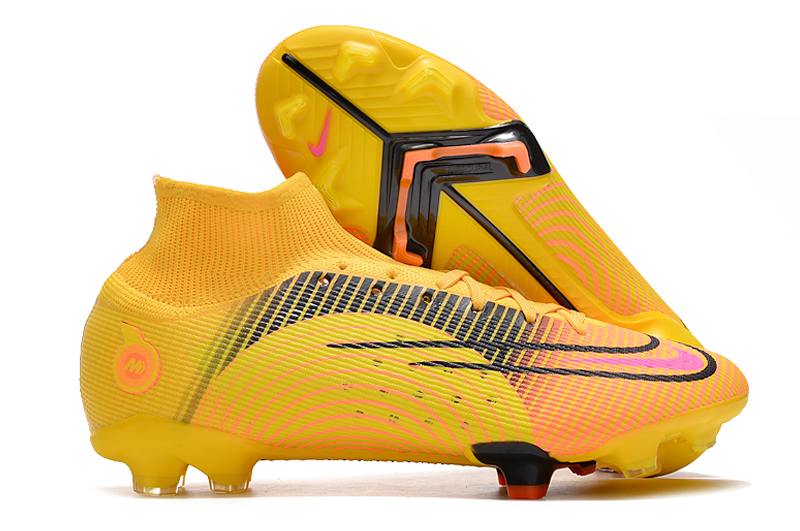 Nike Assassin Gen 14 High Top FG Yellow Football Boots-04