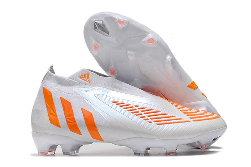 2022 adidas Predator Edge+ FG White Orange Football Boots-04