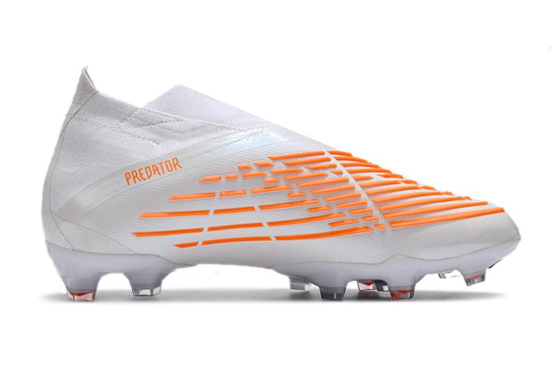 2022 adidas Predator Edge+ FG White Orange Football Boots-05