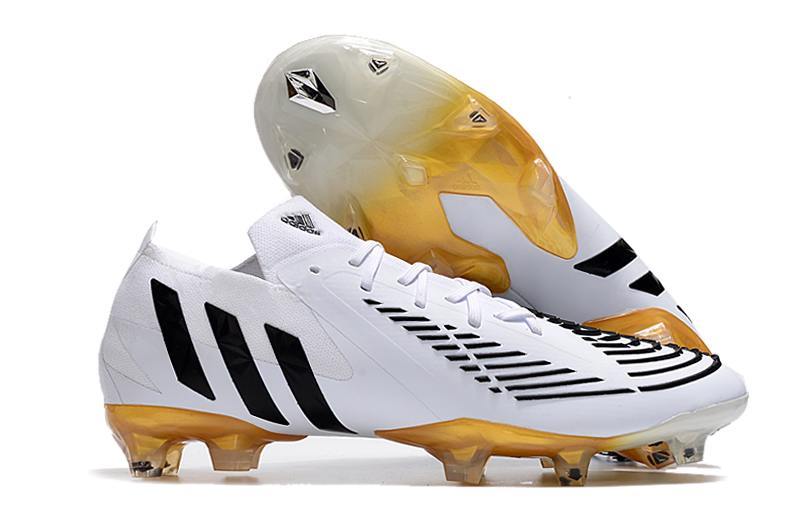 Adidas Predator Edge Geometric.1 FG Black and White Football Boots-05