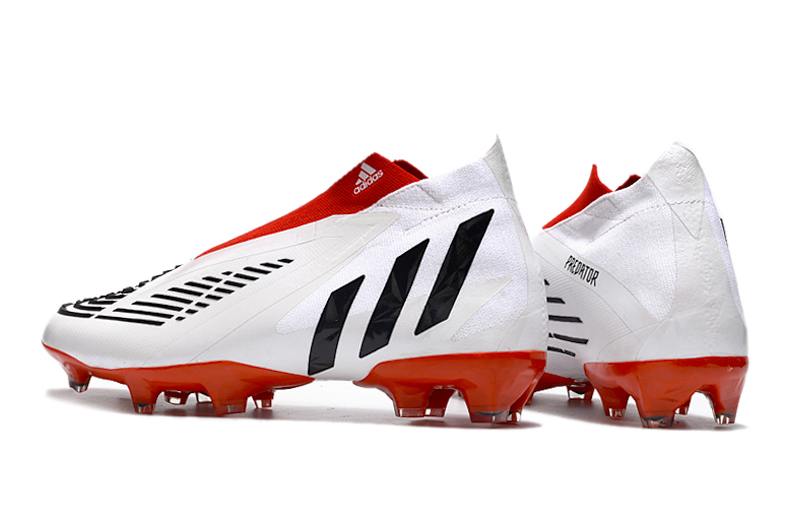 New adidas Predator Edge+ FG red and white football boots-03