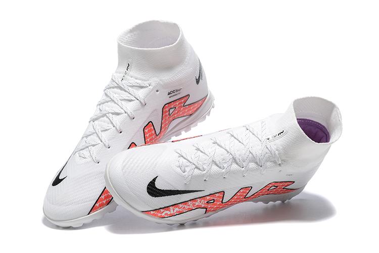 Nike Superfly 8 Academy TF Pink and White Football Boots