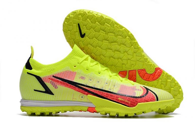 Special Offer Nike Vapor 14 Academy TF Yellow Spike Football Boots