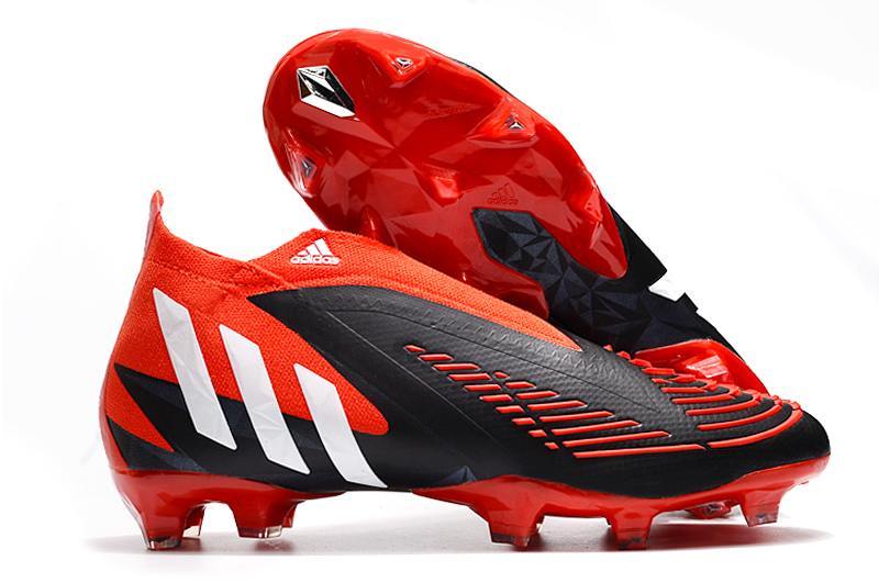 adidas Predator Edge Geometric+ FG Red Football Boots-04