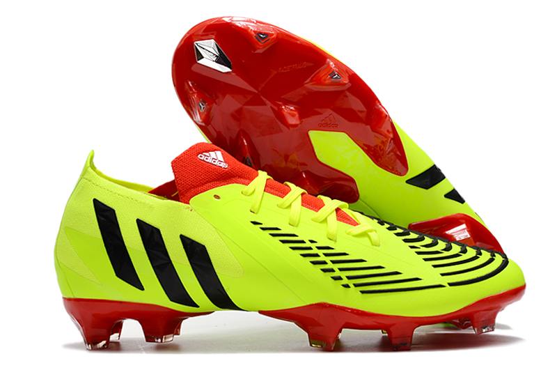 adidas Predator Edge Geometric.1 FG Yellow Red Football Boots-04