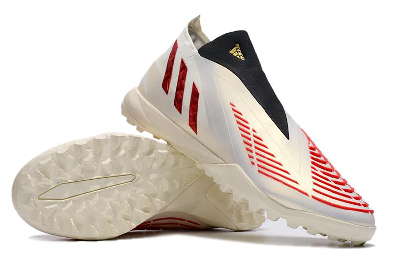 adidas Predator Edge1 TF red black and white grass spike football boots-03