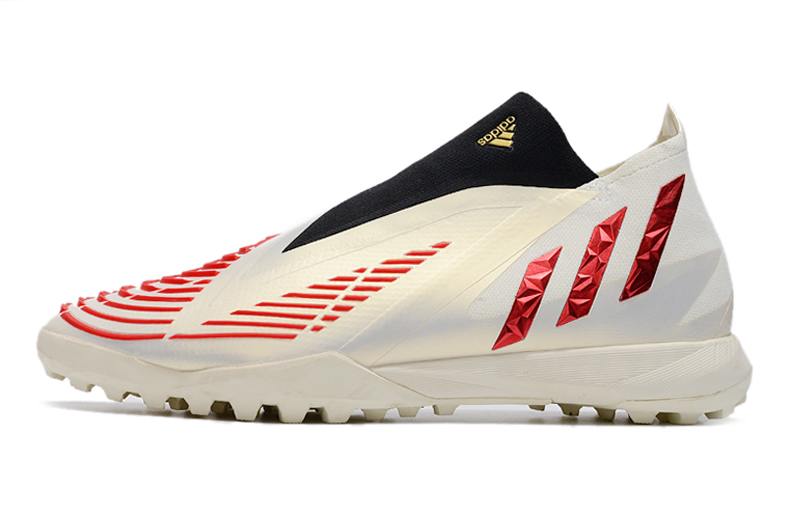 adidas Predator Edge1 TF red black and white grass spike football boots-09