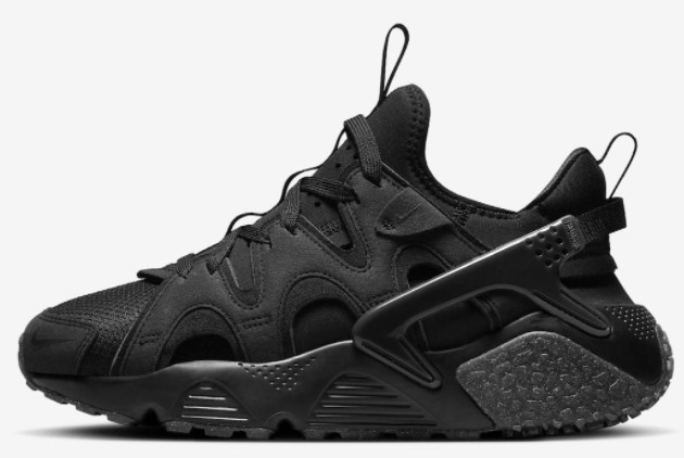 2023-release-nike-air-huarache-craft-triple-black-online-fd2012-001