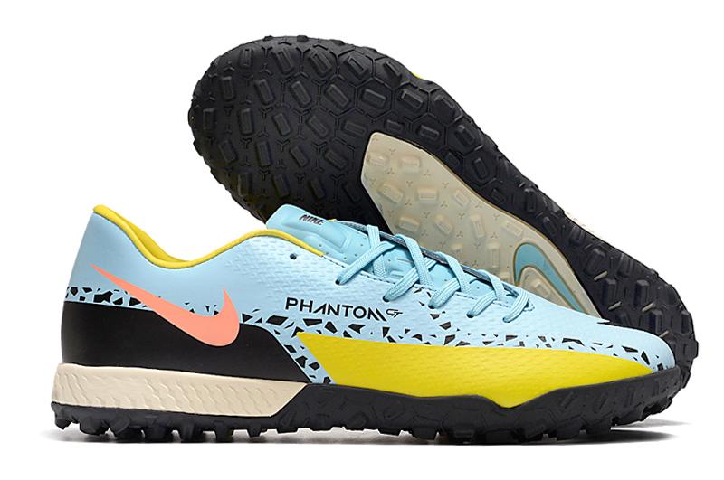 Nike React Phantom GT2 Pro TF Black Blue Football Boots