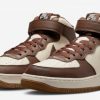 discount-2022-nike-air-force-1-mid-brown-plaid-unisex-sneakers-dv0792-100-2