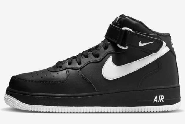 New Sale 2023 Nike Air Force 1 Mid Black/White -DV0806-001