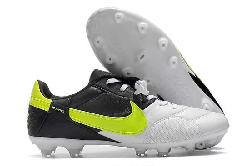 2023 Hot Sale Nike The Premier III FG Black Yellow Football Boots