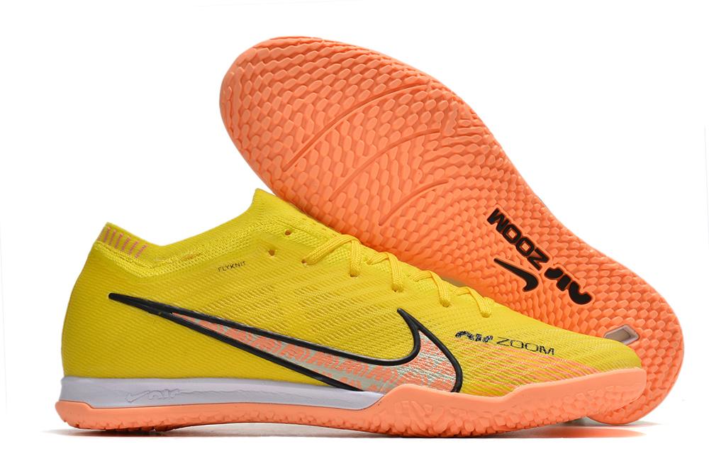 2023 Nike Air Zoom Mercurial Vapor XV Elite IC Yellow Orange Football Boots-05