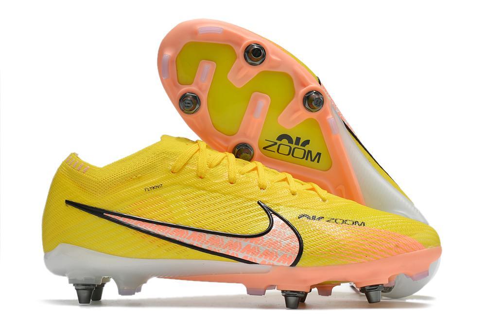 New Sale Nike Air Zoom Superfly IX Eite Pro SG Yellow Football Boots-05