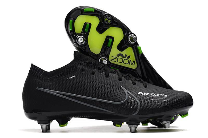 2023 New Releases Nike Zoom Vapor Xv Elite Pro-SG Black Football Boots-05
