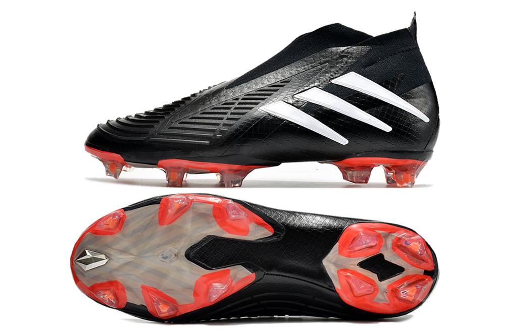 2023 adidas Predator FIFA World Cup Qatar 2022 Edge+ FG Black Football Boots-06