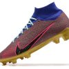 2023 Nike Air Zoom Mercurial Vapor XV Elite FG Purple High Top Football Boots-03