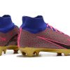 2023 Nike Air Zoom Mercurial Vapor XV Elite FG Purple High Top Football Boots-04